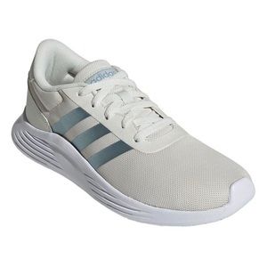 Adidas Racer 2.0 Women Running/GYM shoes US 9.5 White/Metallic NWT
